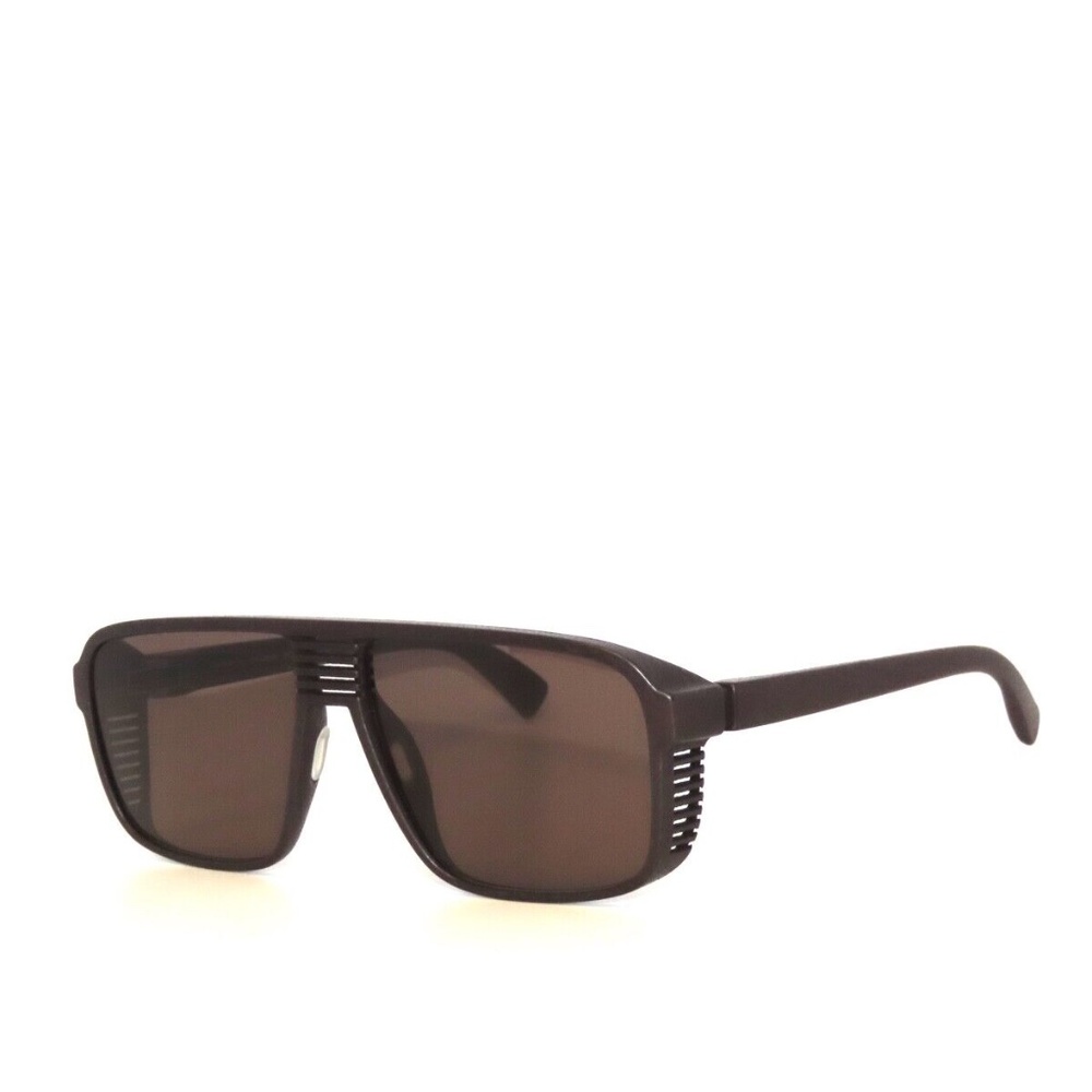 Mykita Mylon Canyon 322 59 Ebony Brown Fern Solid Sunglasses